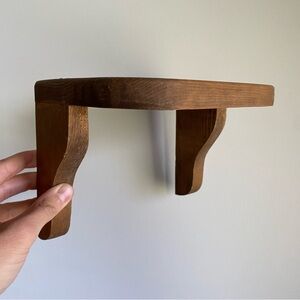 Vintage Wood Shelf Small Plant Trinket Ledge Handmade Boho Cottage Farmhouse